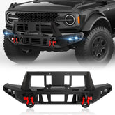 Front Grill Guards Bumpers Compatible with 2021-2025 Ford Bronco | Yzona